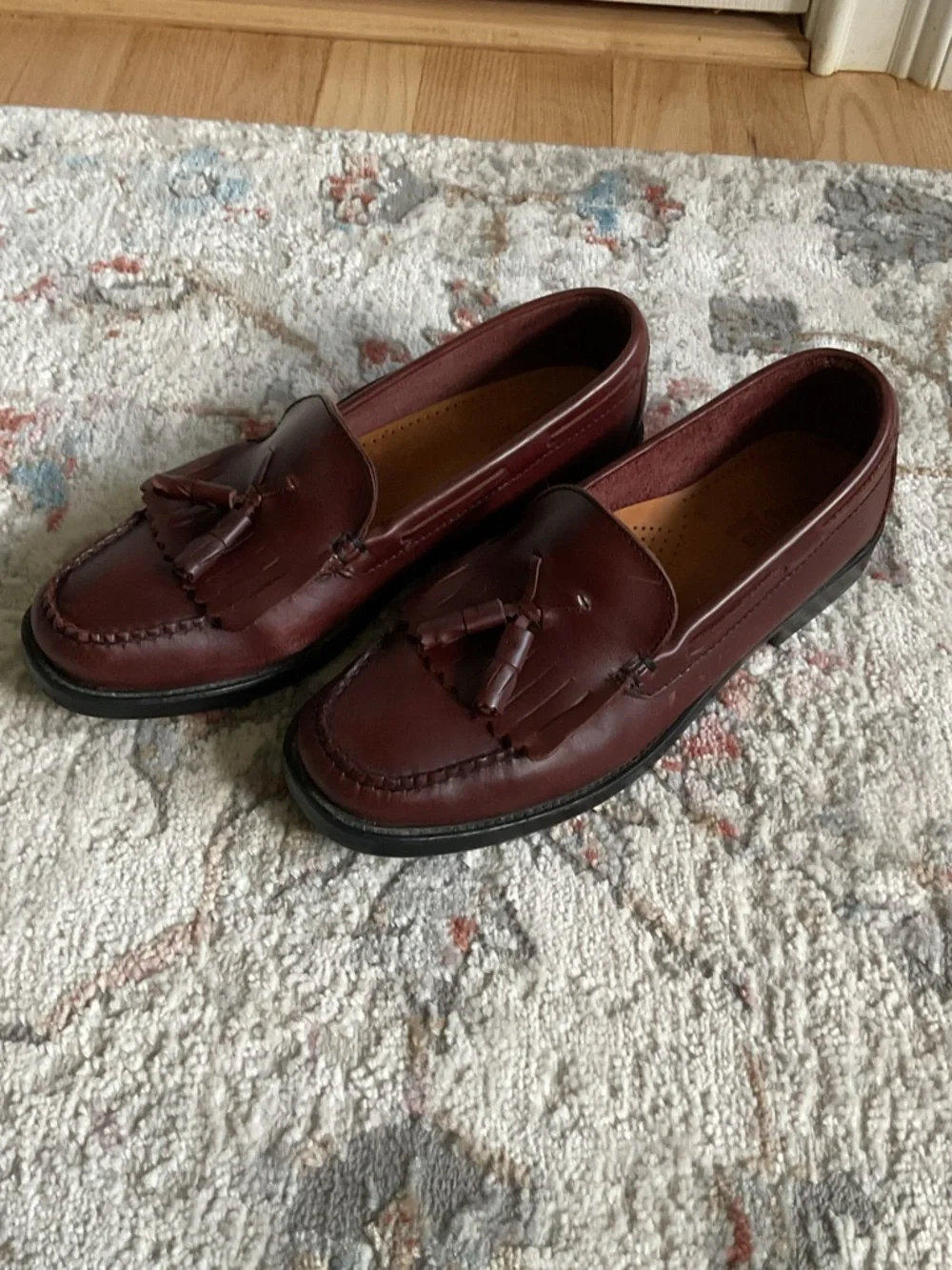Vintage Bass Weejums Marietta 11 Tassel Kiltie Loafers - Picture 2 of 15